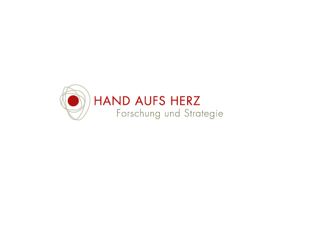 Logo * Marktforschung Hand aufs Herz